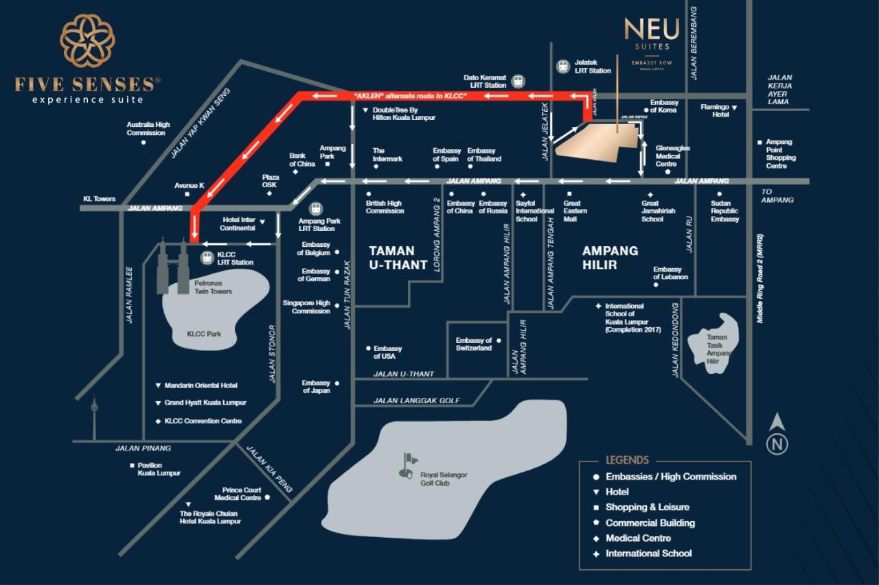 Neu Suites Residence Kuala Lumpur, Roam Екстер'єр фото